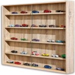 Vitrine pour miniatures coloris sonoma 80 x 95 x 60 cm Vitrine pour miniatures coloris sonoma 80 x 95 x 60 cm
