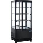Vitrine rfrigre 86l avec portes incurves polar