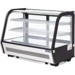 Vitrine rfrigre  poser incurve 160 l - polar - consommation dnergie 230 watt - noir