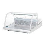 Vitrine r�frig�r�e - polar - s�rie g - 175l - blanc - pour poisson