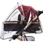 Vococal universel habillage pluie bb transparent cover pour poussette transparent tanche pluie protger ...