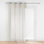 Voilage - home maison - 140x240 cm - 100% polyester - 8 oeillets - laisse passer la lumi�re