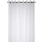 Voilage uni en grande largeur blanc 300x260 cm Voilage uni en grande largeur blanc 300x260 cm
