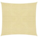 Voile dombrage - pwshymi - 4x4 m - beige - pehd - protection uv 90% Voile dombrage - pwshymi - 4x4 m - beige - pehd - protection uv 90%