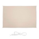 Relaxdays voile d?ombrage rectangulaire l x p : 5 x 7 imperm�able anti - uv tendeurs terrasse balcon ...