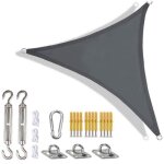 Voile dombrage - toile solaire nicebuty sun shade triangle � voile �tanche etanche jardin ext�rieur toile ...