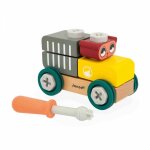 Voiture � bricoler ours bricokids - jeu de construction enfant - 24 accessoires + 1 outil - jeu dimitation ...