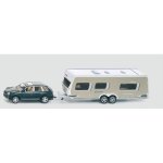 Voiture avec caravane - siku - vhicule en mtal  lchelle 1 / 50 - mixte - a partir de 3 ans