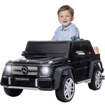 Voiture électrique mercedes - maybach g650 pour enfants - oryxearth - noir - 12v - 3 - 5 km / h Voiture électrique mercedes - maybach g650 pour enfants - oryxearth - noir - 12v - 3 - 5 km / h