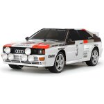 Voiture lectrique radiocommande tamiya - audi quattro rallye a2 chssis tt02 - 4x4 - 1 / 10