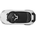 Voiture pour enfants - mothinessto - mercedes benz - a p�dales - blanc - 4 roues