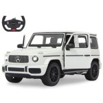 Voiture de luxe - jamara - mercedes - benz amg g63 - radiocommande - blanc - 1:14
