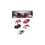 Voiture - majorette - toyota racing - blanc - 3 ans - intrieur