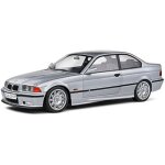 Voiture miniature de collection - solido - bmw e36 m3 coup� - couleur argent - 1:18 - 1990