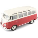 Voiture miniature - maisto - volkswagen t1 combi samba m31956 - en métal - rouge à léchelle 1 / 25ème ... Voiture miniature - maisto - volkswagen t1 combi samba m31956 - en métal - rouge à léchelle 1 / 25ème ...