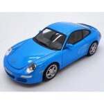 Voiture miniature - porsche 911 carrera s coupe - bleu