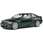 Voiture miniature de collection - solido - bmw e46 m3 coup� - vert - �chelle 1:18 - int�rieur