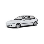 Voiture miniature - solido - honda civic (eg6) - blanc - 1:18 - 1991