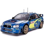 Voiture radiocommand�e - tamiya - subaru impreza wrc monte carlo 05 - bleu - plastique - ext�rieur