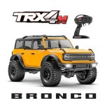 Voiture radiocommand�e trx - 4m ford bronco 1 / 18 cyber orange - traxxas