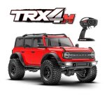 Voiture radiocommand�e trx - 4m ford bronco 1 / 18 rouge - traxxas