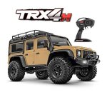 Voiture radiocommand�e trx - 4m land rover defender 1 / 18 sable - traxxas