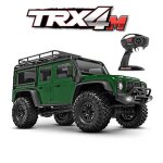 Voiture radiocommand�e trx - 4m land rover defender 1 / 18 vert - traxxas