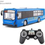 Voiture rc - huixin - engineering truck - bleu - t�l�commande 2. 4g - haute vitesse