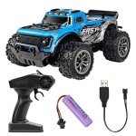 Voiture telecommand tout terrain voiture radiocommande avec lumire 24 ghz 1 / 20 rc car jouet 3 4 ...