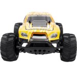 Voiture tlcommande 4x4 monster warrior - silverlit - 4speed - noir et jaune