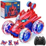 Voiture telecommand 360 degr rotation 4wd stunt 2. 4 ghz camion radiocommande cascade rechargeable ...