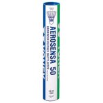 Volants de badminton - yonex - aerosensa - 50 - plume doie - douzaine - 77 - lent - vert Volants de badminton - yonex - aerosensa - 50 - plume doie - douzaine - 77 - lent - vert