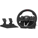 Volant de course racing wheel apex - hori - pc ps4 et ps5 - p�dales incluses - noir