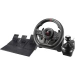 Volant de course - superdrive - gs650 - x - levier de vitesse manuel - 3 p�dales - palettes - ps4 / xbox ...