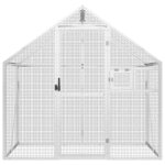 Volire - non spcifi - 179x100x185 cm - aluminium - extrieur - pour perroquets