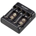 Chargeur de piles - voltcraft - p4 - 9 - nimh - aaa aa 9v - int�rieur