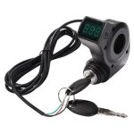 Voltm�tre de v�lo �lectriquevoltm�tre dacc�l�rateur avec affichage de pour trottinette �lectrique kugoo ...