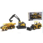 Miniatures mont�es - volvo coffret chargeur dumper et pelleteuse (longueur article environ 14 cm) newray ...