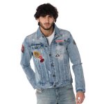 Blouson homme - von dutch - max bl - coton - bleu