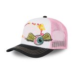 Casquette homme & femme von dutch flying eye - rose (tour de tte de 555  60 cm)