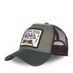 Von dutch casquette homme & femme casquette trucker square ajustable par snapback - vert (tour de t�te ...
