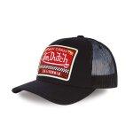 - von dutch - casquette von dutch noir california west coast baseball trucker - noir