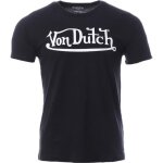 Von dutch tee shirt homme 100% coton t - shirt homme first regular fit col rond & manches courtes - noir ...