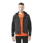 Veste en jean homme von dutch - bi - matire - noir