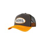 Casquette - von dutch - col gris et orange - mixte - t - fashion