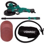 Vonroc ponceuse tlescopique pour murs et plafonds - 1050w - ds502ac
