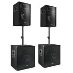 Enceinte passive - vonyx - sl10 pa speakerbox - 500w - 10 pouces - grille métallique Enceinte passive - vonyx - sl10 pa speakerbox - 500w - 10 pouces - grille métallique