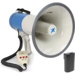 Vonyx meg065 m�gaphone professionnel 65w id�al manifestations et matchs sportifs - avec batterie port�e ...