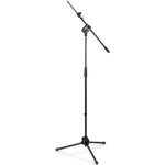 Pied micro - vonyx - ms20 - r�glable - bras t�lescopique - antid�rapant - noir