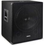 Caisson de basse vonyx smw18 - subwoofer passif 18 - 1000w - filtre passe - bas intgr